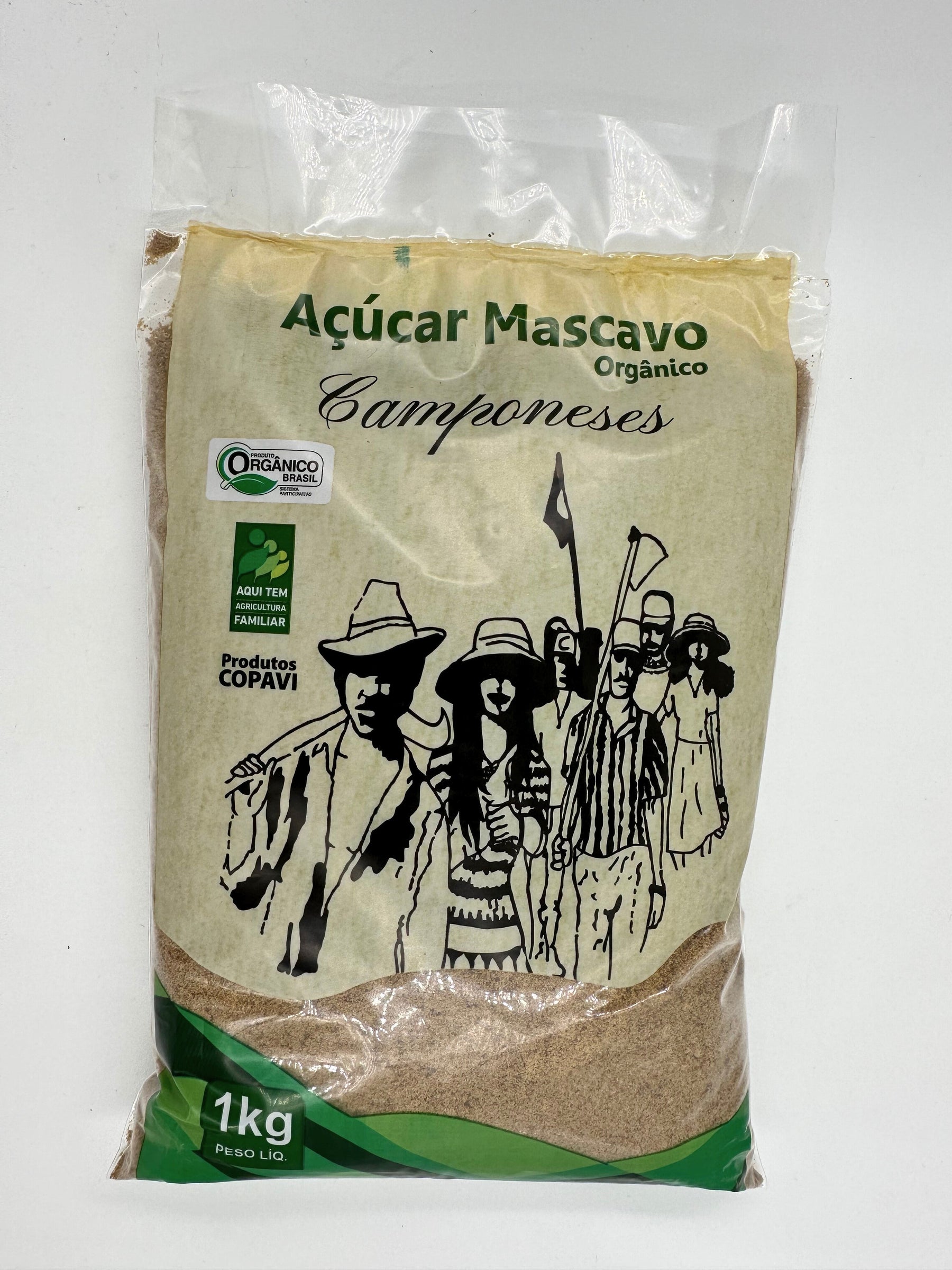 AÇÚCAR MASCAVO ORGÂNICO COPAVI