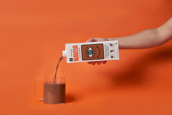 DELEITE VEGETAL DE AVEIA SABOR CHOCOLATE NAVEIA 1L