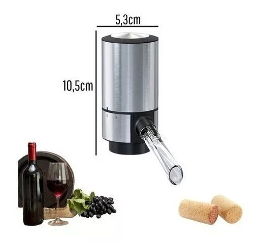 Aerador e Dispenser De Vinho Elétrico