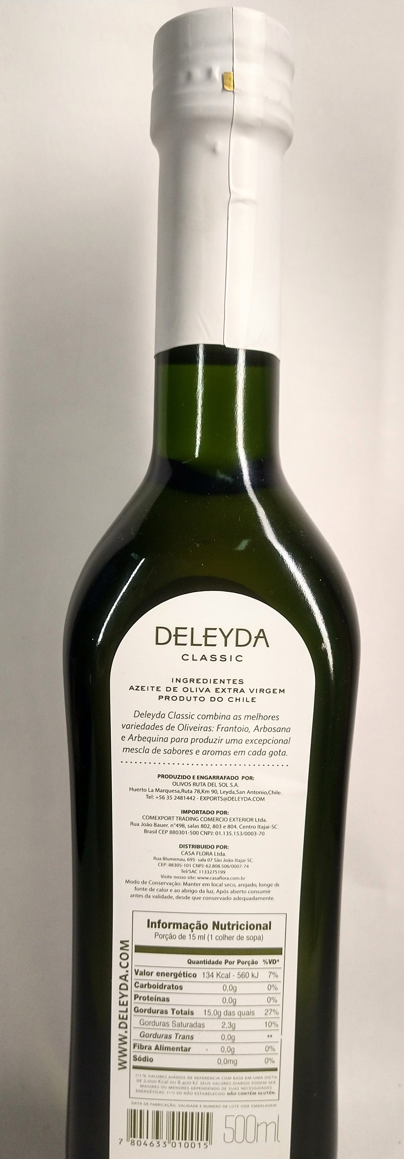 AZEITE DE OLIVA EXTRAVIRGEM IMPORTADO DELEYDA