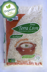 ARROZ PARBOILIZADO ORGÂNICO BARRIGA MOLE 1KG