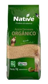 AÇÚCAR DEMERARA ORGÂNICO NATIVE 1KG