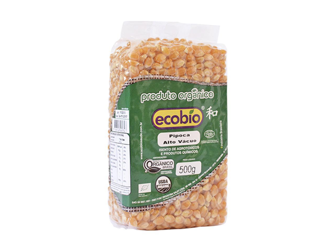 PIPOCA ORGÂNICA ECOBIO 500G