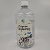 CACHAÇA ORGÂNICA CAMPONESES -  PRATA  1 LITRO (garrafa pet)