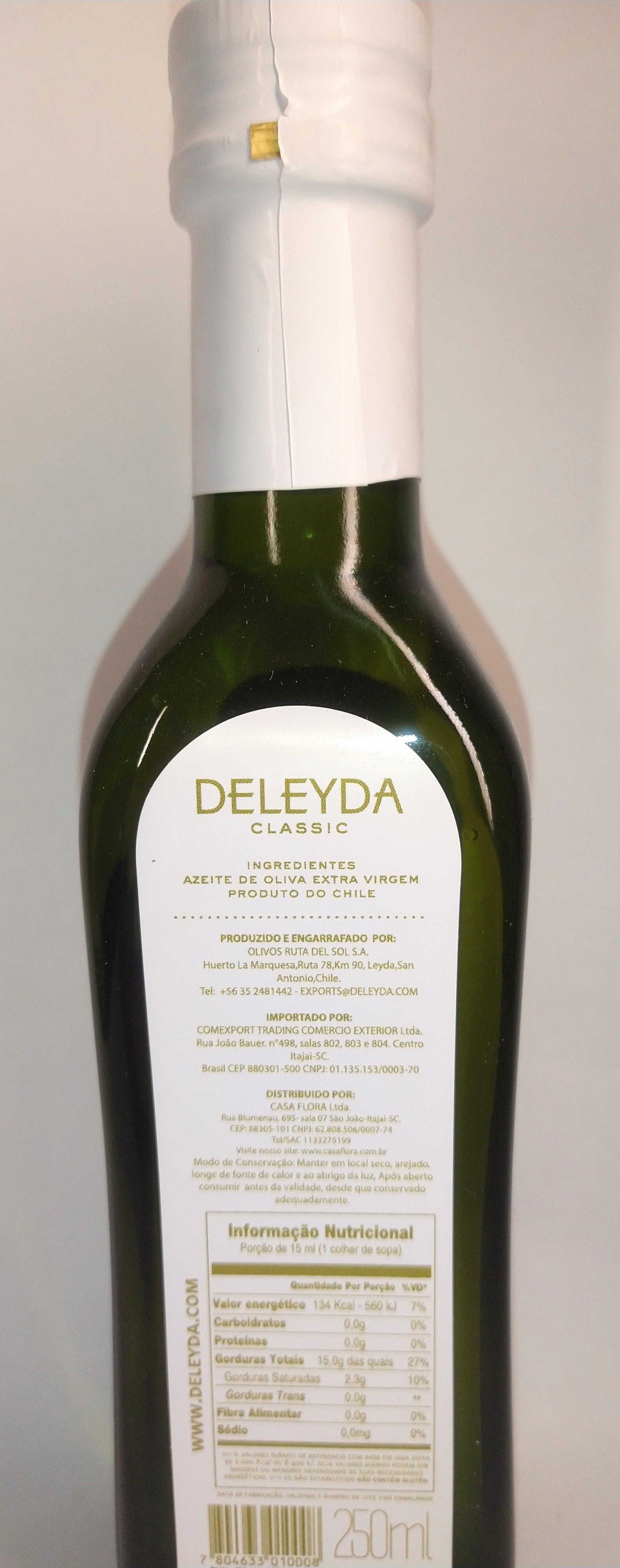 AZEITE DE OLIVA EXTRAVIRGEM IMPORTADO DELEYDA