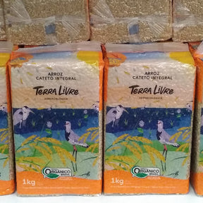 ARROZ CATETO INTEGRAL TERRA LIVRE AGROECOLÓGICA 1 KG
