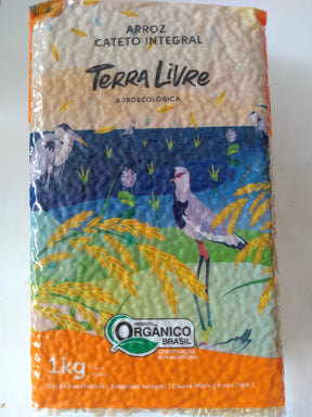 ARROZ CATETO INTEGRAL TERRA LIVRE AGROECOLÓGICA 1 KG