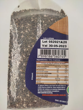 CHIA ORGÂNICA ECOBIO, 250g