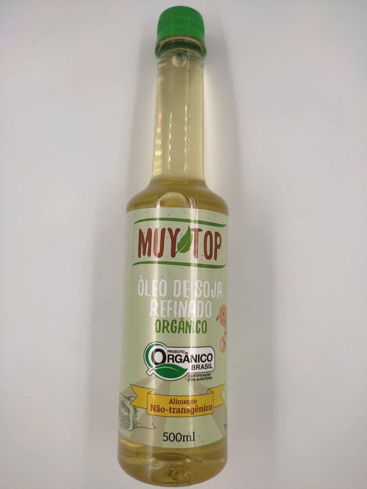 ÓLEO DE SOJA ORGÂNICO MUY TOP 500ml