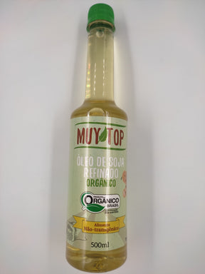 ÓLEO DE SOJA ORGÂNICO MUY TOP 500ml