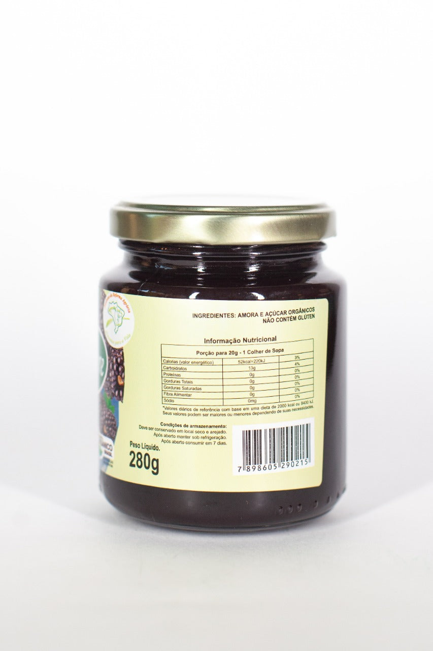 GELÉIA DE AMORA ORGÂNICO TERRA LIVRE