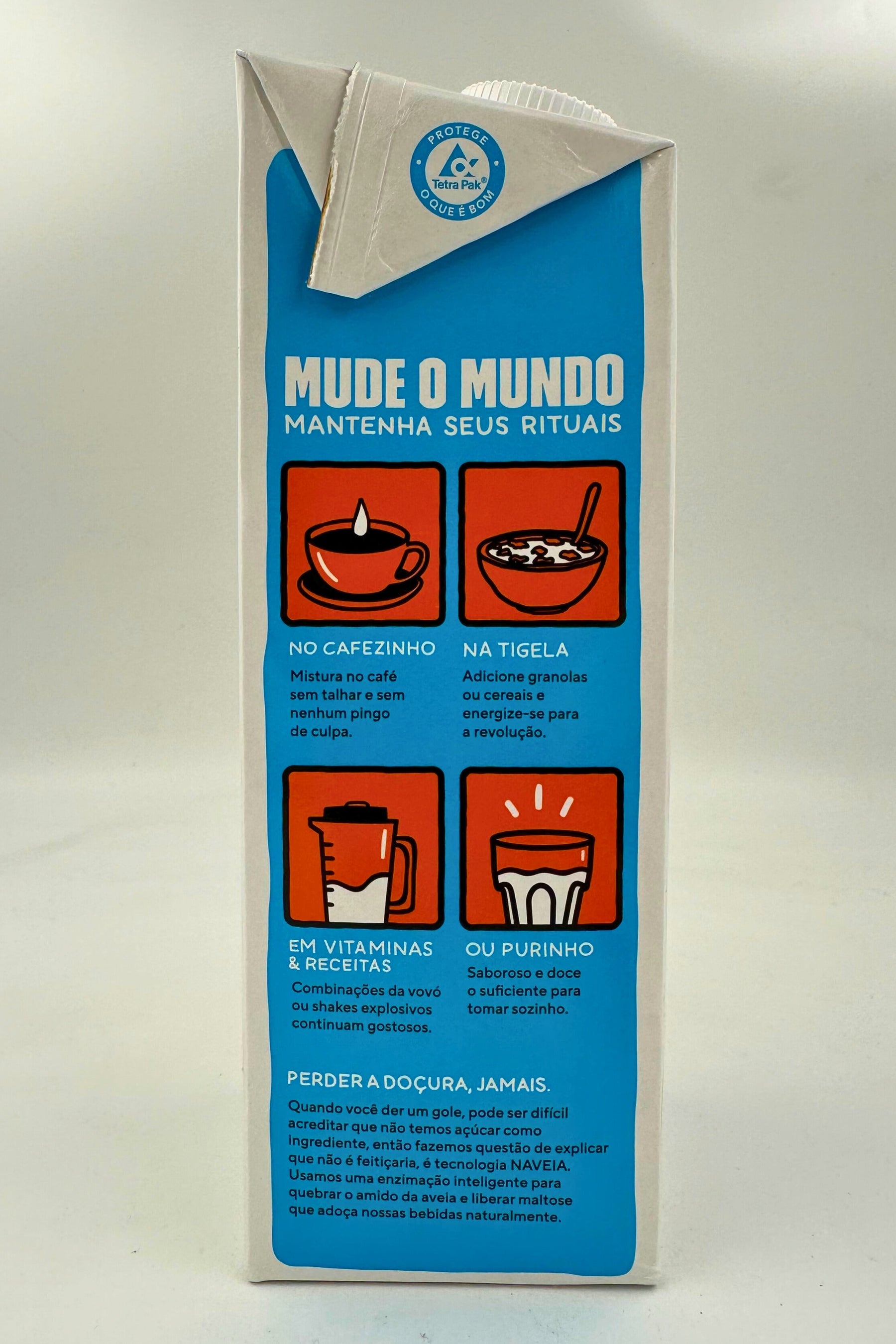 DELEITE VEGETAL DE AVEIA NAVEIA ORIGINAL 1L