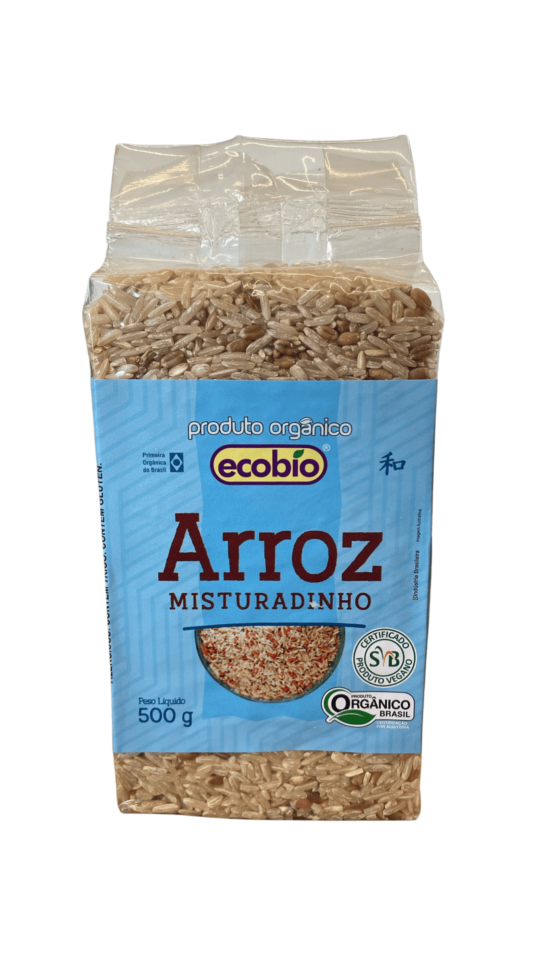 ARROZ MISTURADINHO ORGÂNICO ECOBIO 500G