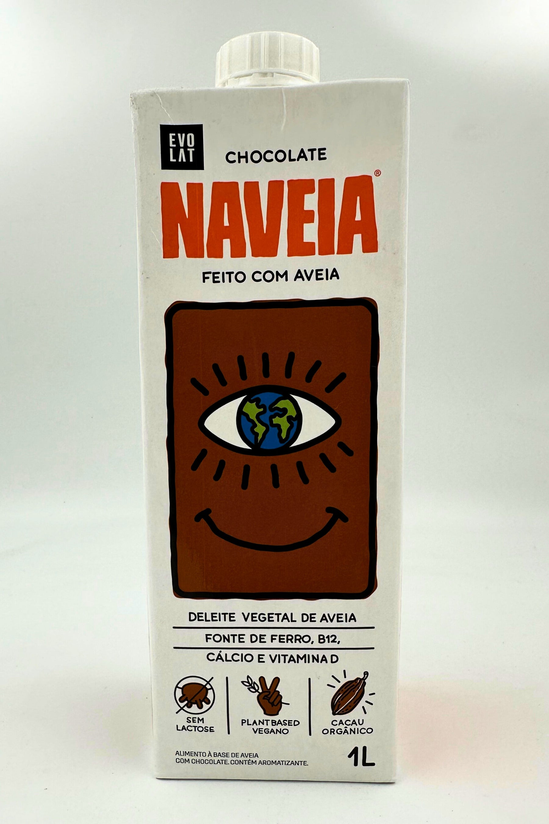 DELEITE VEGETAL DE AVEIA SABOR CHOCOLATE NAVEIA 1L