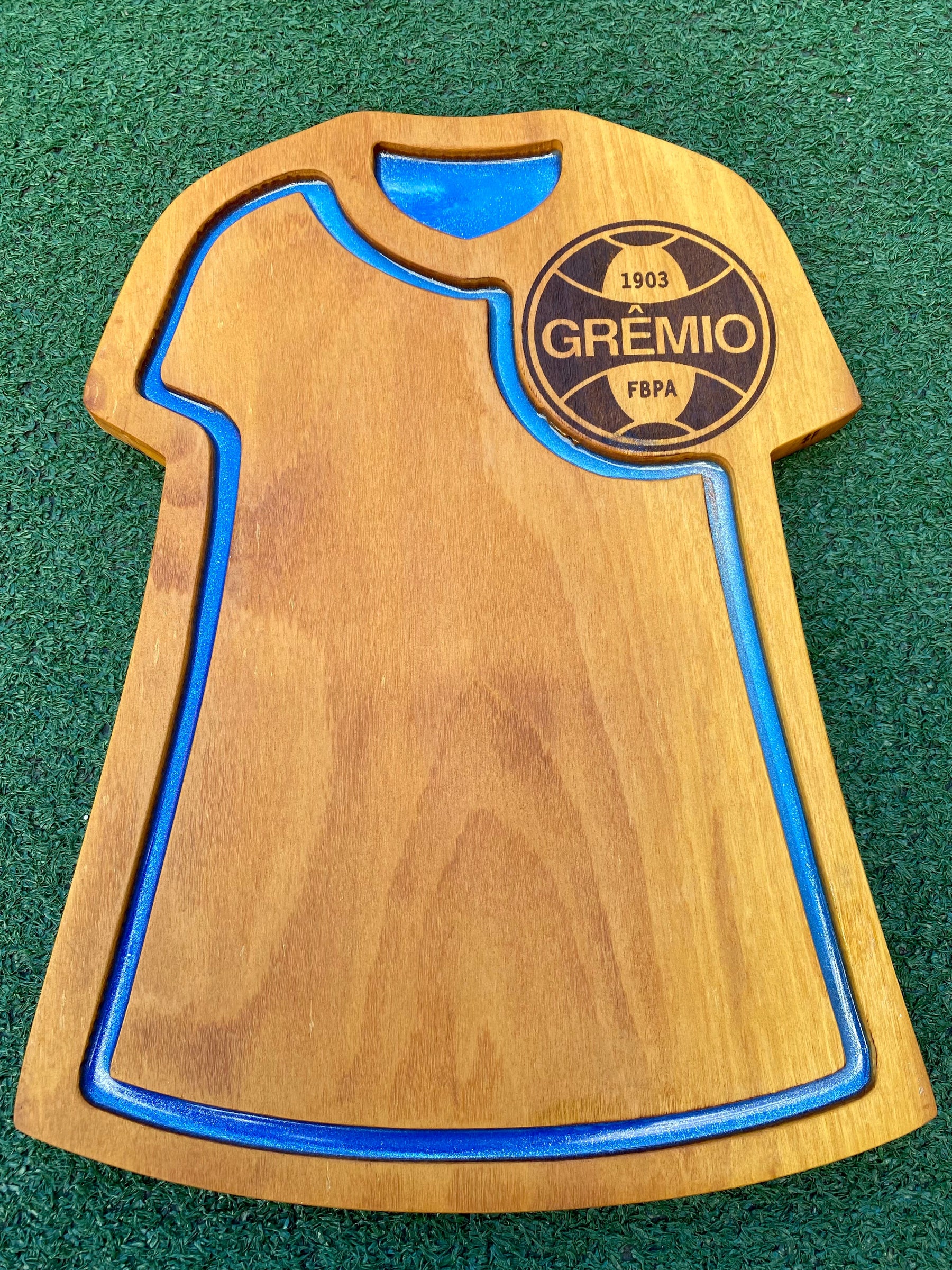 Tábua Premium de Time com Canaleta Resinada