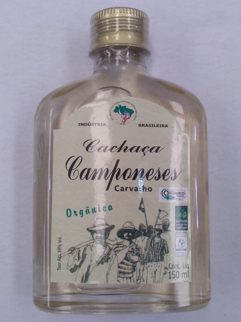 CACHAÇA CAMPONESES ORGÂNICA 150ML