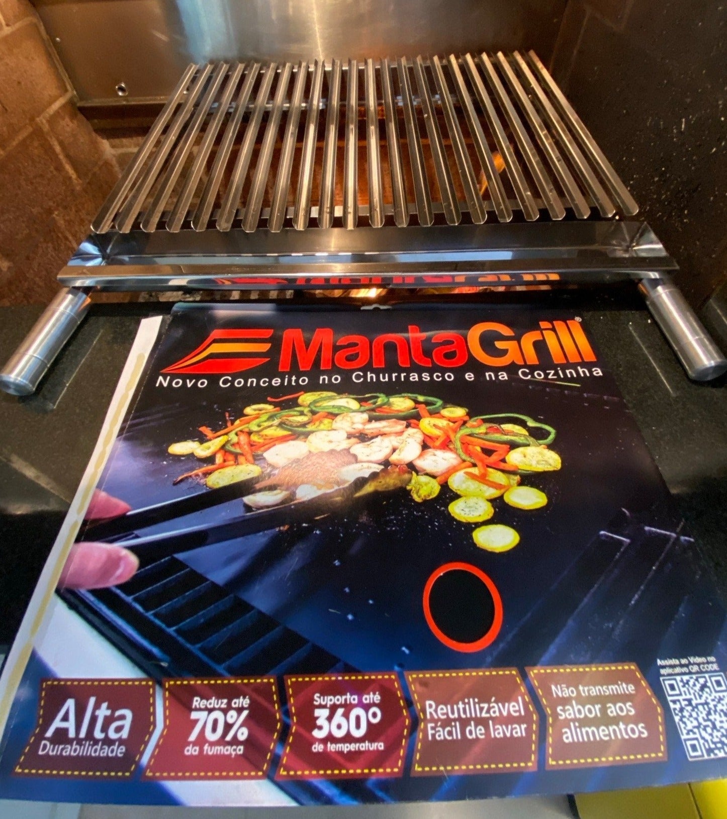 MantaGrill® - Manta de Teflon Antiaderente