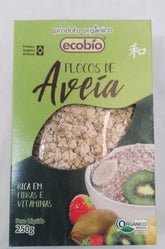 FLOCOS DE AVEIA ECO ORGÂNICO ECOBIO250G